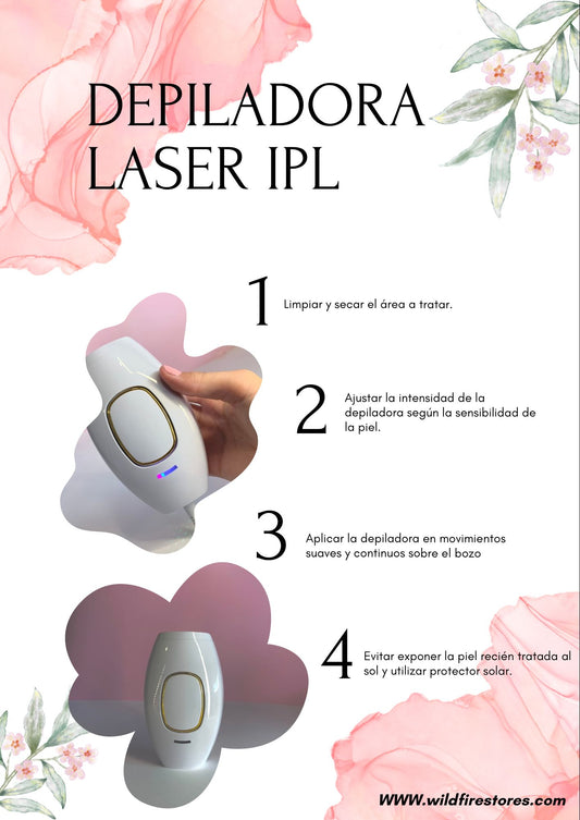 Depiladora Láser IPL Profesional